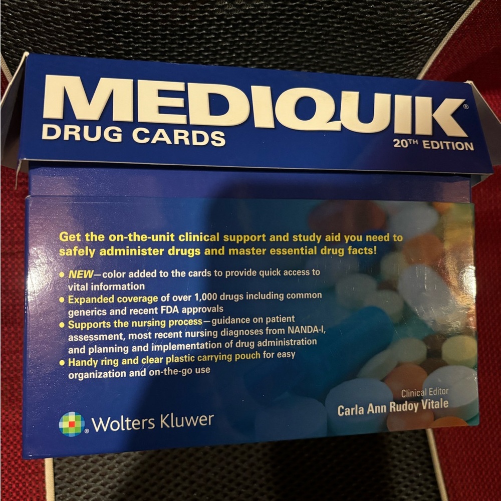 Med quick Drug cards